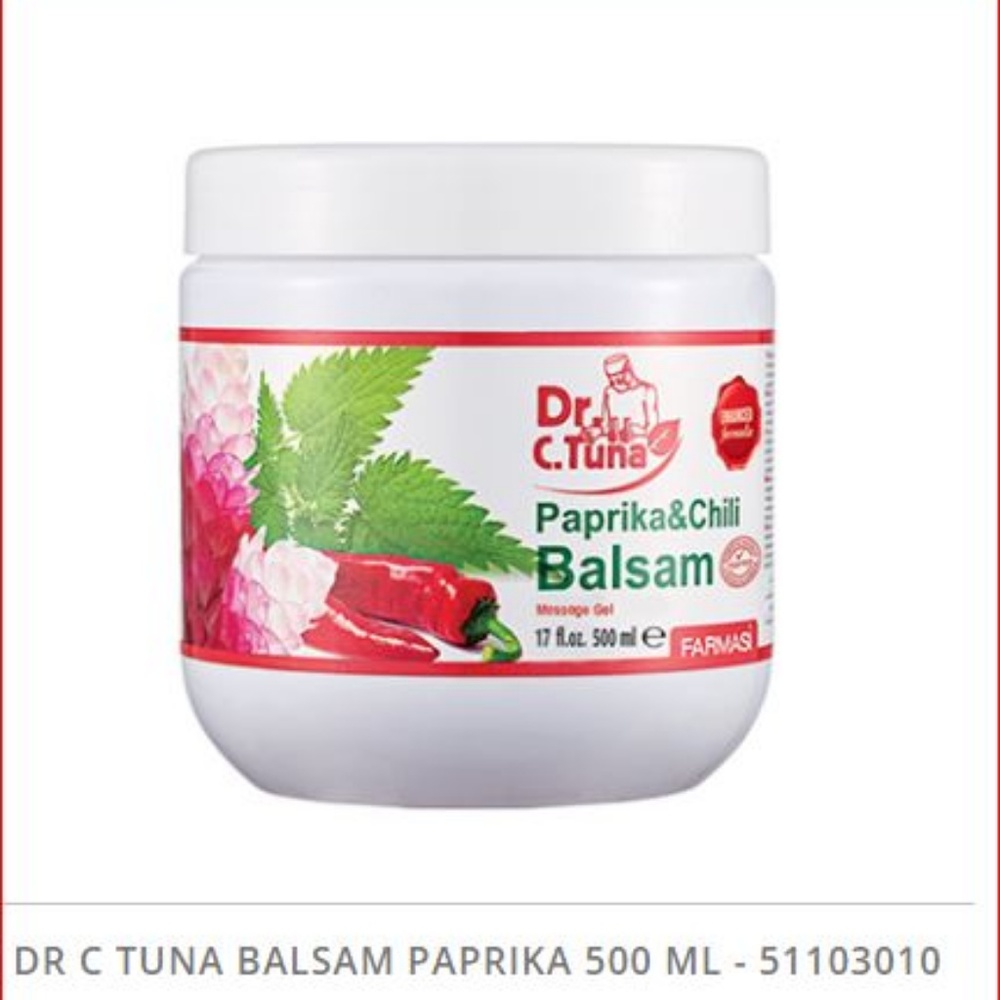 Dr. C Tuna Paprika & Chili Balsam 17 fl. oz.